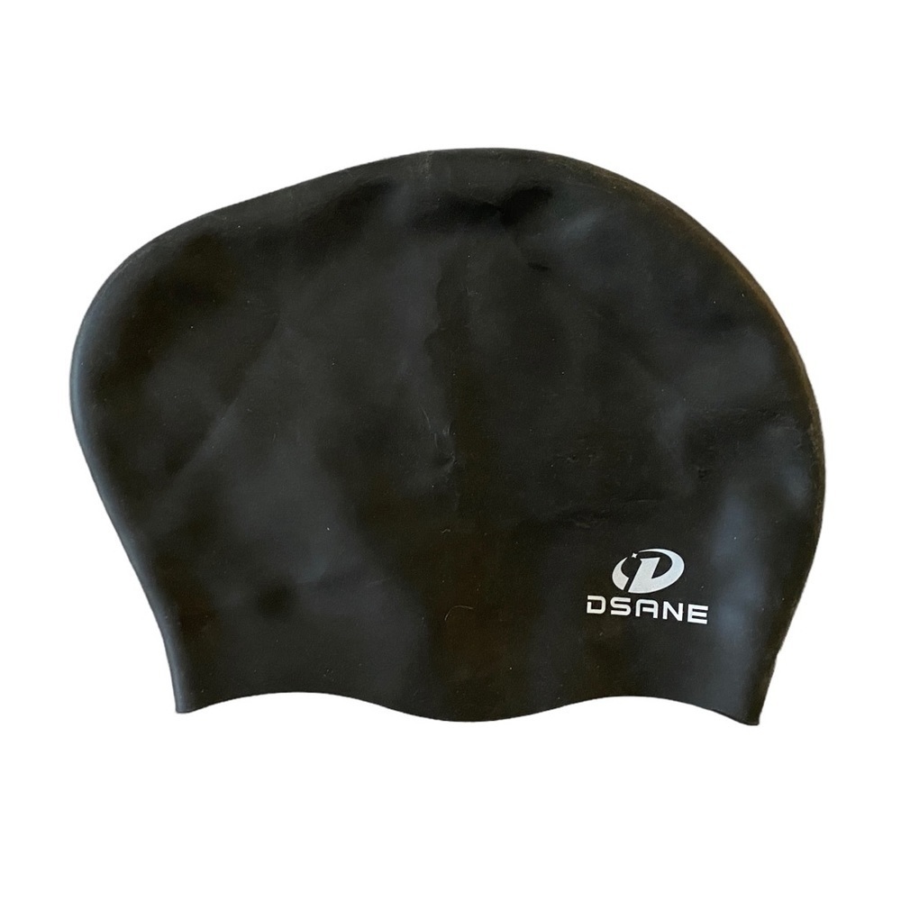 NWT DSANE 100% Silicone Women Swim Cap for Long Hair w/ Ear Plug & Nose …